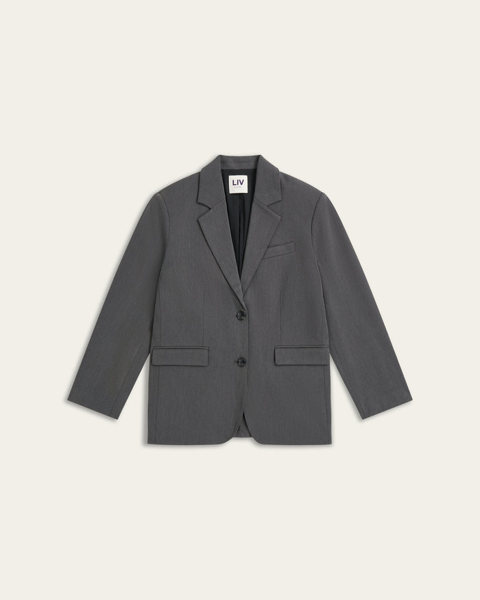 Signature Blazer - Dark Grey