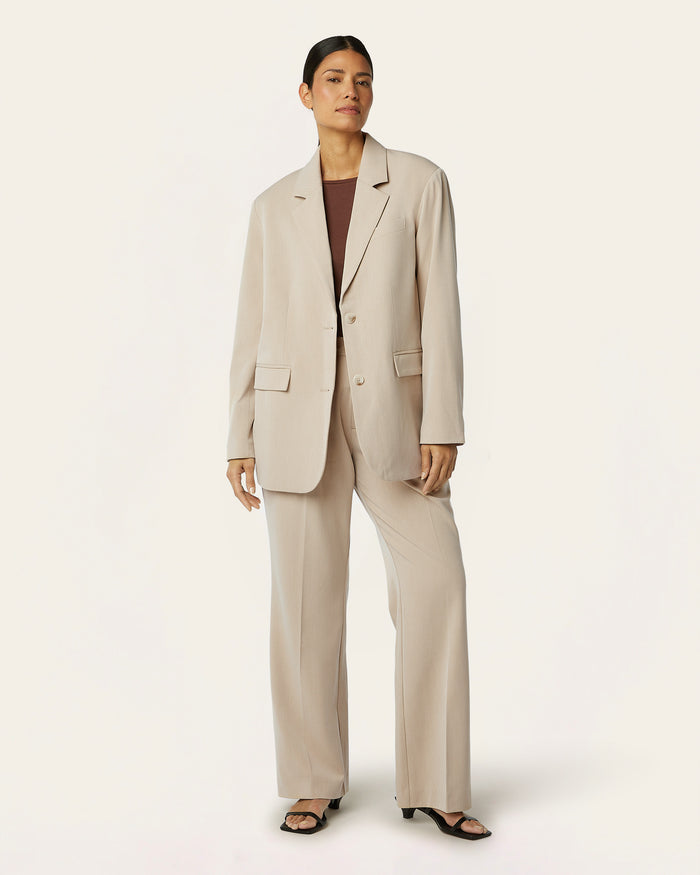 Signature Blazer - Sand