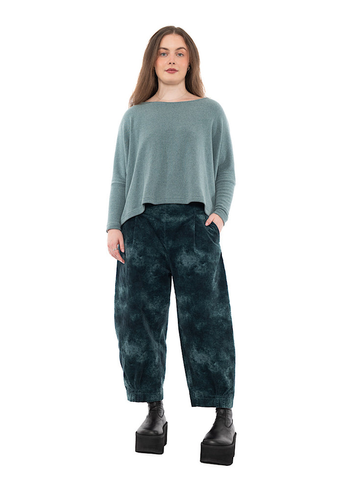 SIGNATURE COTTON-FLEECE KIRA PULLOVER