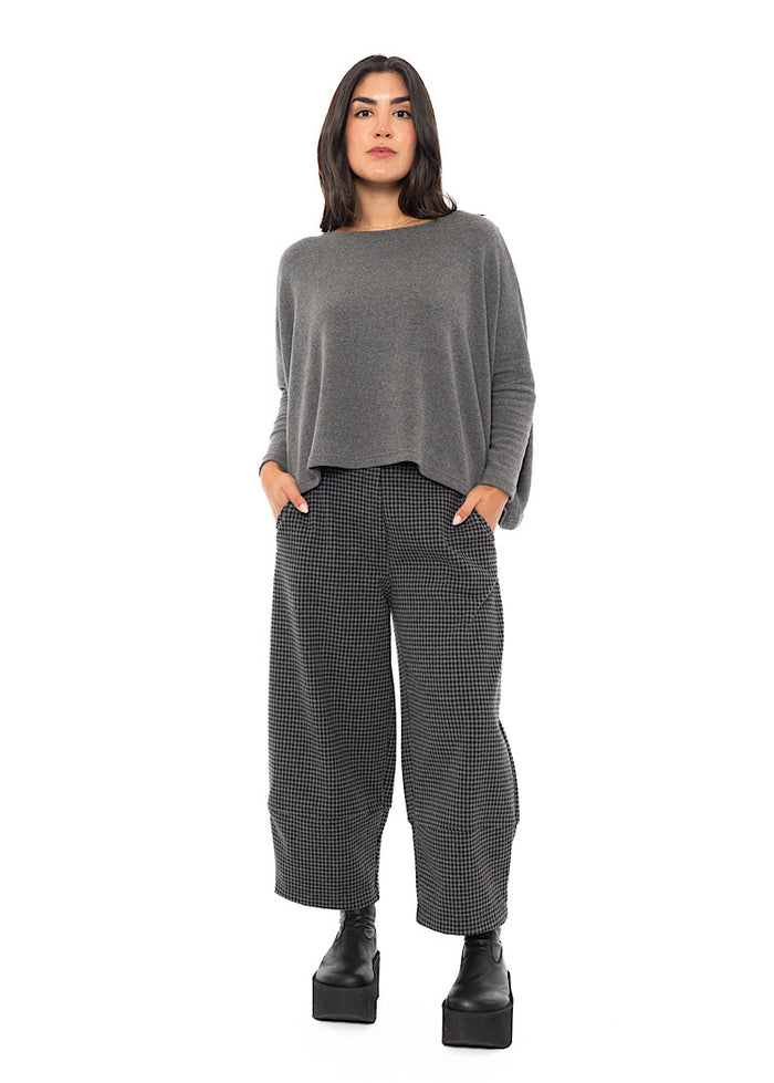 SIGNATURE COTTON-FLEECE KIRA PULLOVER