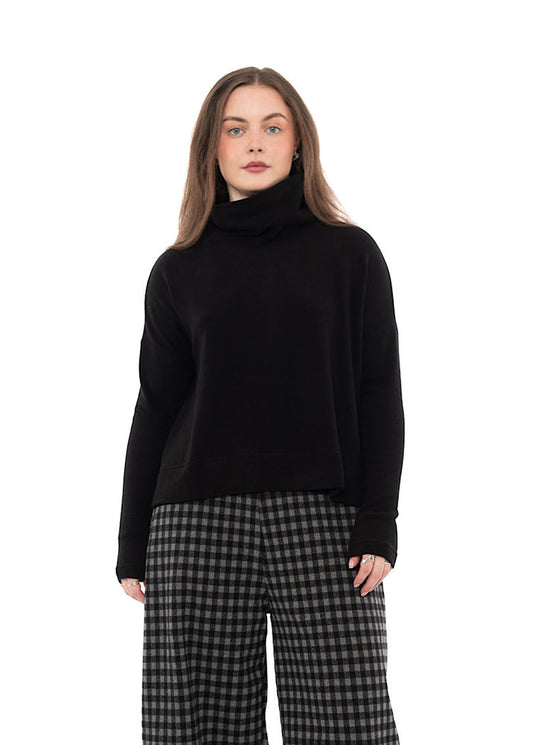 SIGNATURE COTTON-FLEECE MOYET PULLOVER