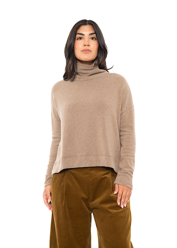 SIGNATURE COTTON-FLEECE MOYET PULLOVER