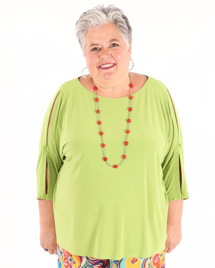 Silky Knit Boxy Top - Joseph Ribkoff