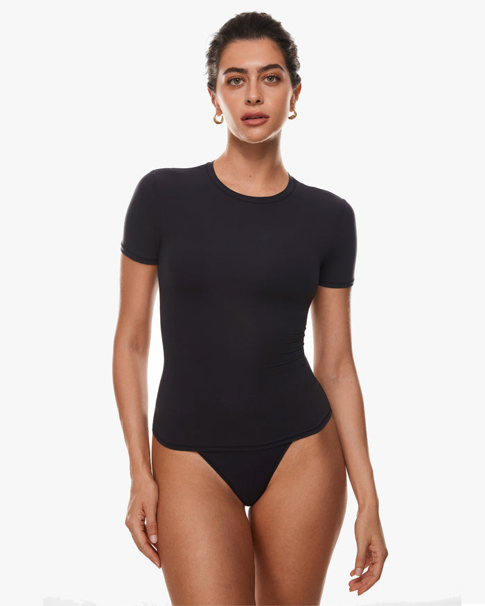 Single Layer Short Sleeve Top