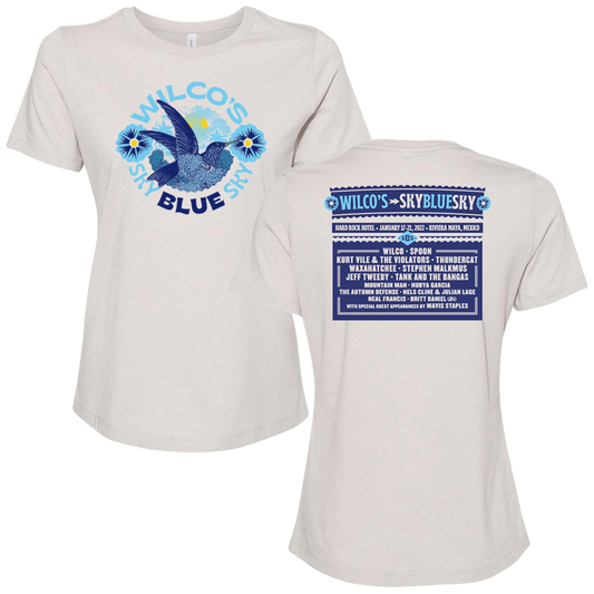 Sky Blue Sky 2022 Hummingbird Women's Cut T-Shirt