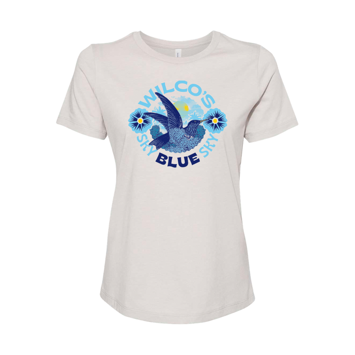 Sky Blue Sky 2022 Hummingbird Women's Cut T-Shirt