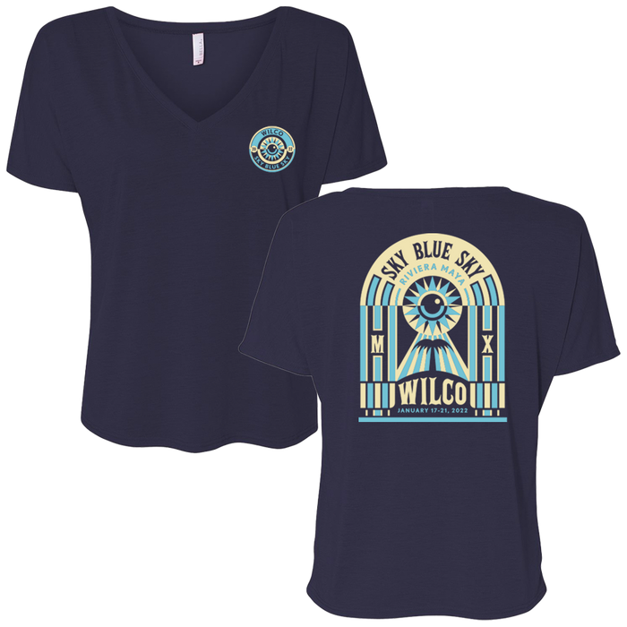 Sky Blue Sky 2022 Sunburst Women's Cut T-Shirt