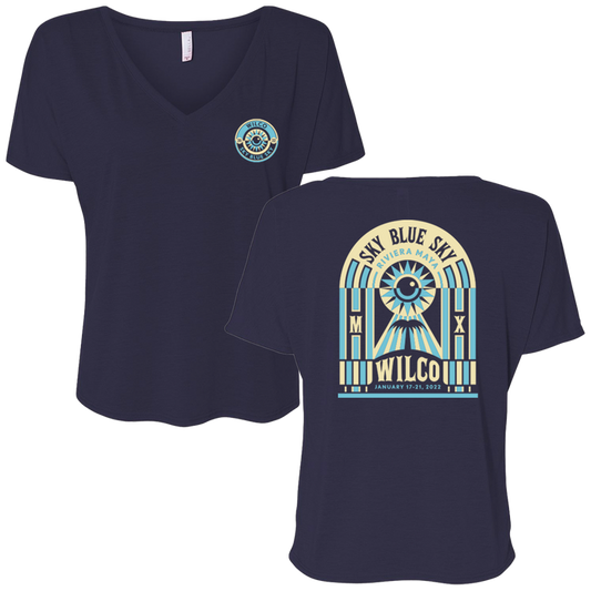 Sky Blue Sky 2022 Sunburst Women's Cut T-Shirt