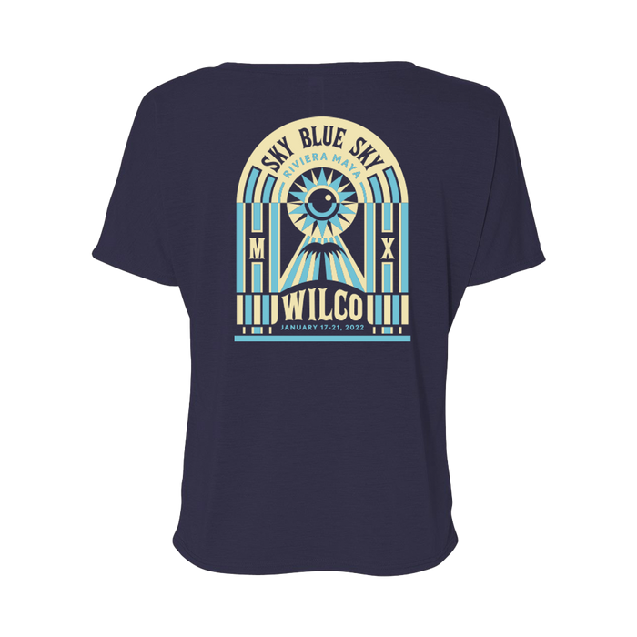 Sky Blue Sky 2022 Sunburst Women's Cut T-Shirt