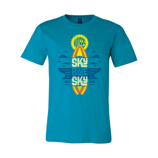 Sky Blue Sky 2022 Surfboard T-Shirt