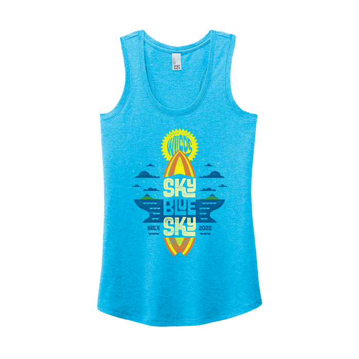 Sky Blue Sky 2022 Surfboard Women's Cut Tank