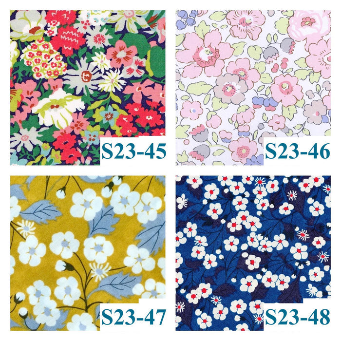 Sleeveless Liberty Woman Top: Ruffle Peter Pan Collar, Floral Print Blouse