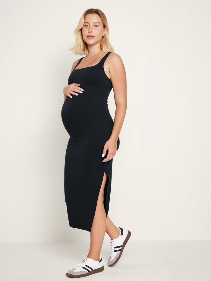 Sleeveless Tank Maternity Dress