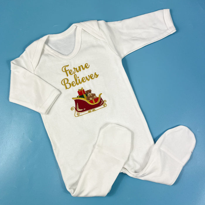 Sleigh Babygrow