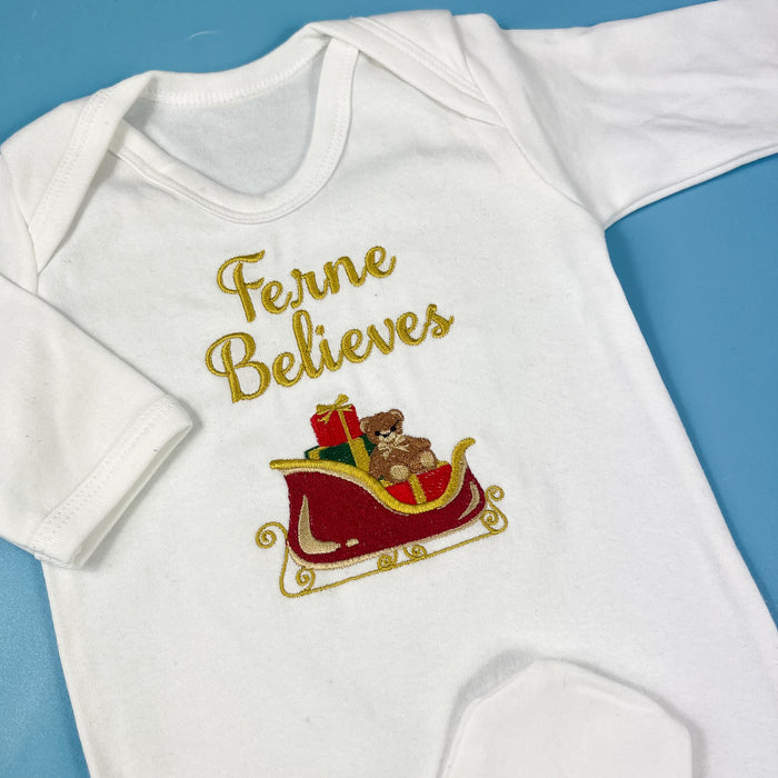 Sleigh Babygrow