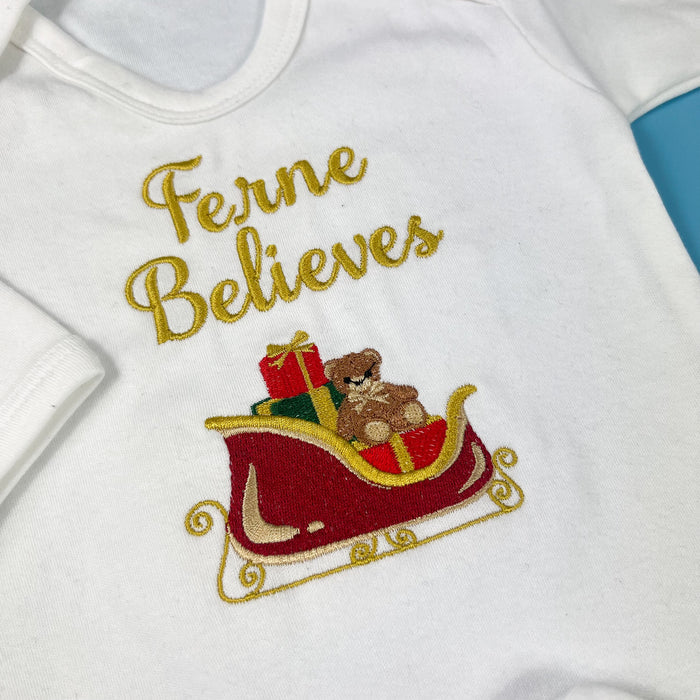 Sleigh Babygrow