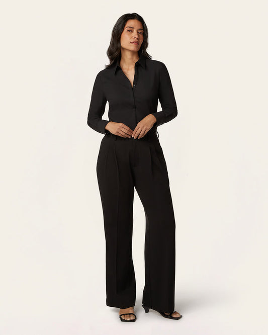 Slim fit Blouse - Black