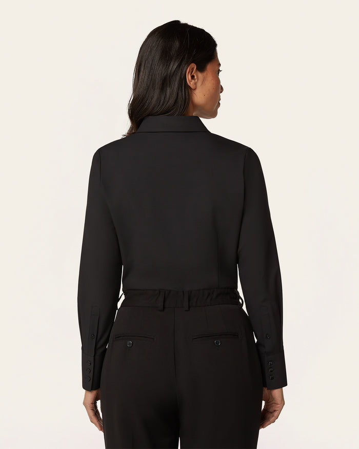 Slim fit Blouse - Black