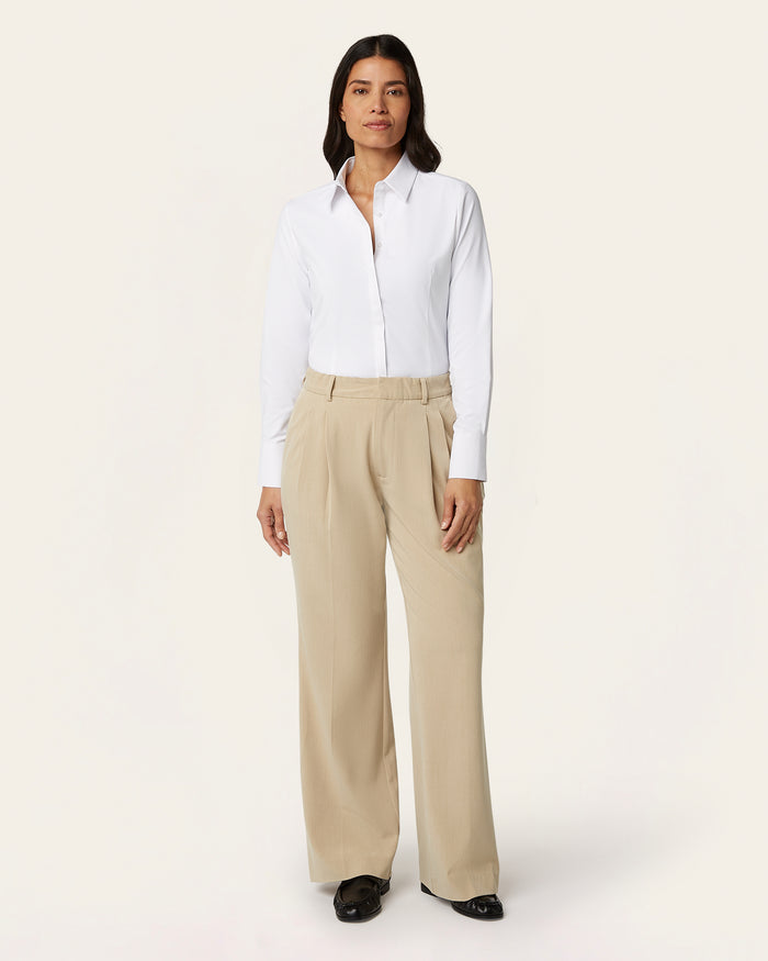 Slim fit Blouse - White