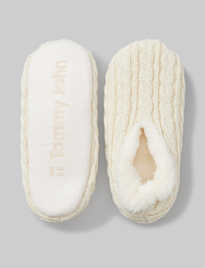 Slipper Sock::Cream