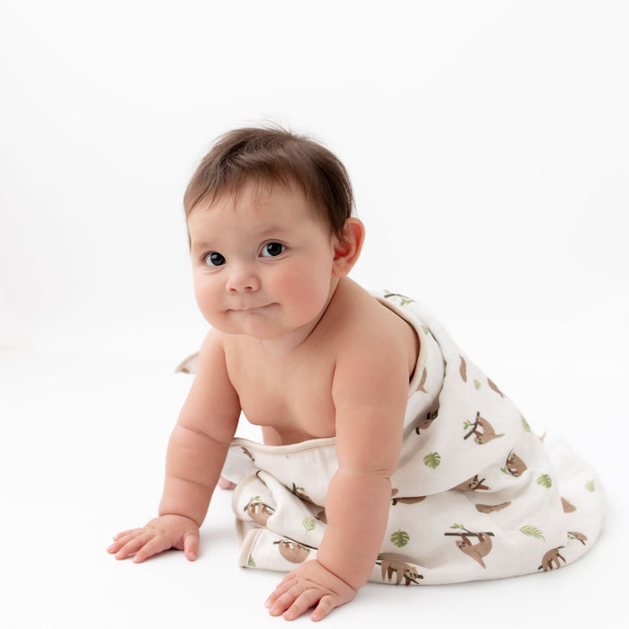Sloth Hooded Towel Set
