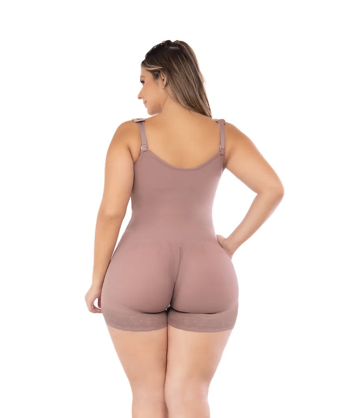 Smaller Waist Wider Buttock Fit with Hooks and Perineal Opening