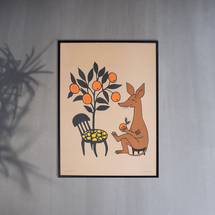 Sniffs Oranges Poster