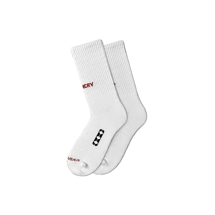 SNKR Socks 'AM White Bubble'