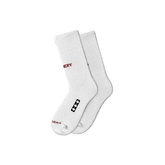 SNKR Socks 'AM White Bubble'