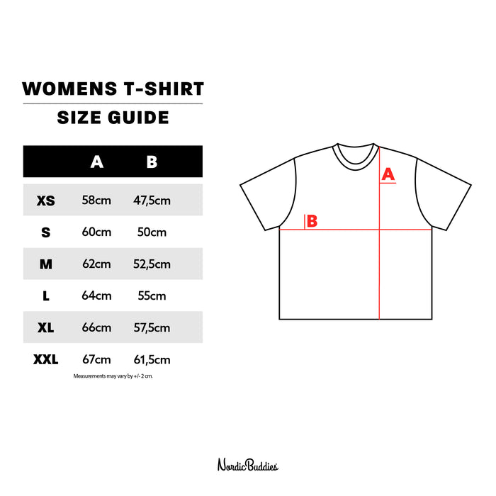 Snorkmaiden in Love Womens T-Shirt