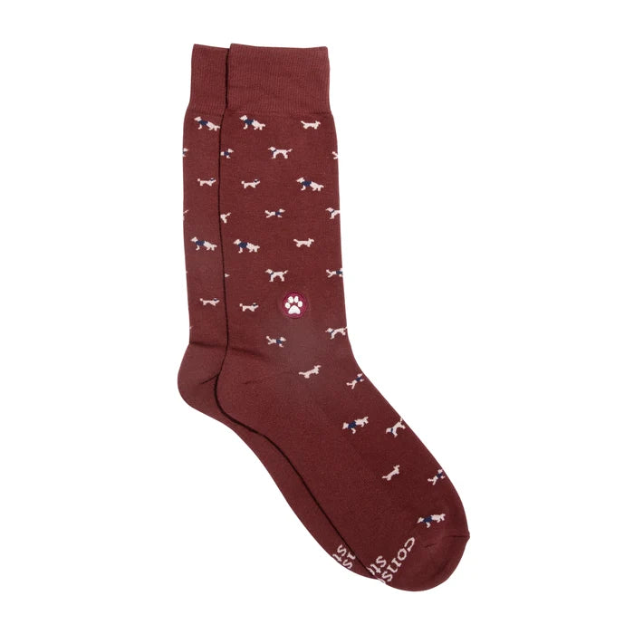 Socks that Save Dogs (Select from 10 Designs)