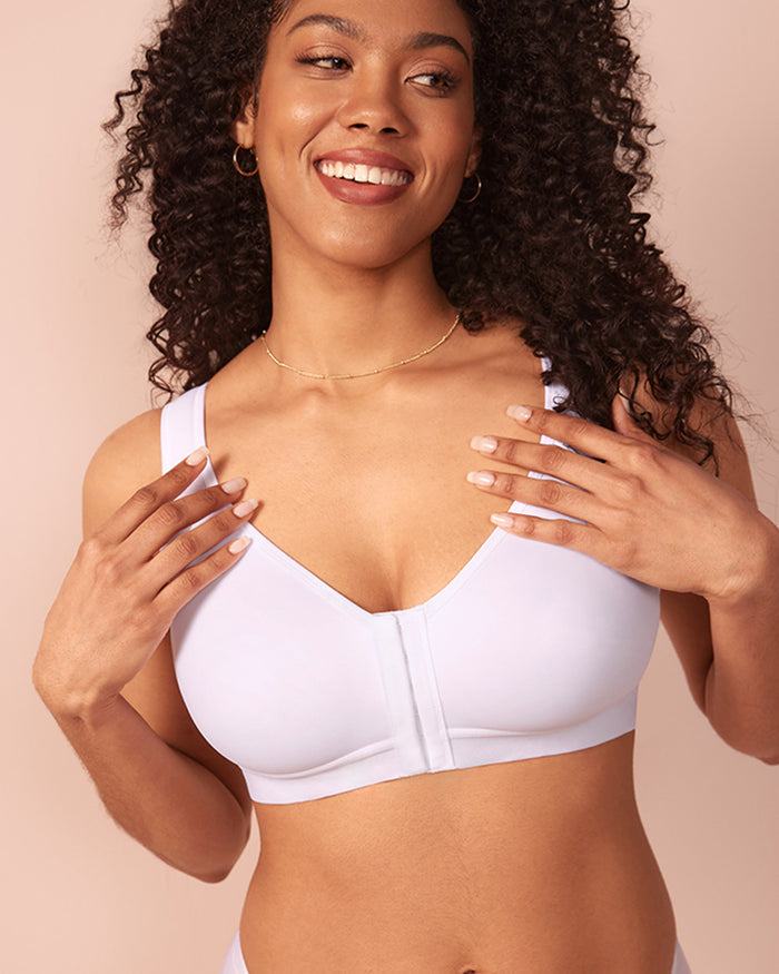 Women's Soft X-shaped Back Posture Bra Black