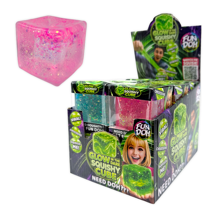 Sparkle Cube-Glow in Dark