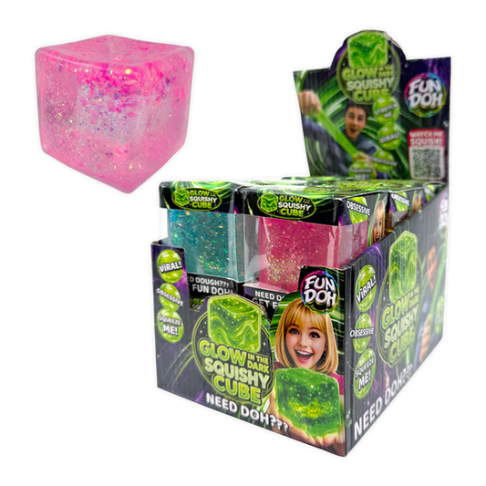 Sparkle Cube-Glow in Dark