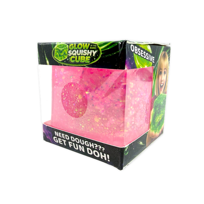 Sparkle Cube-Glow in Dark
