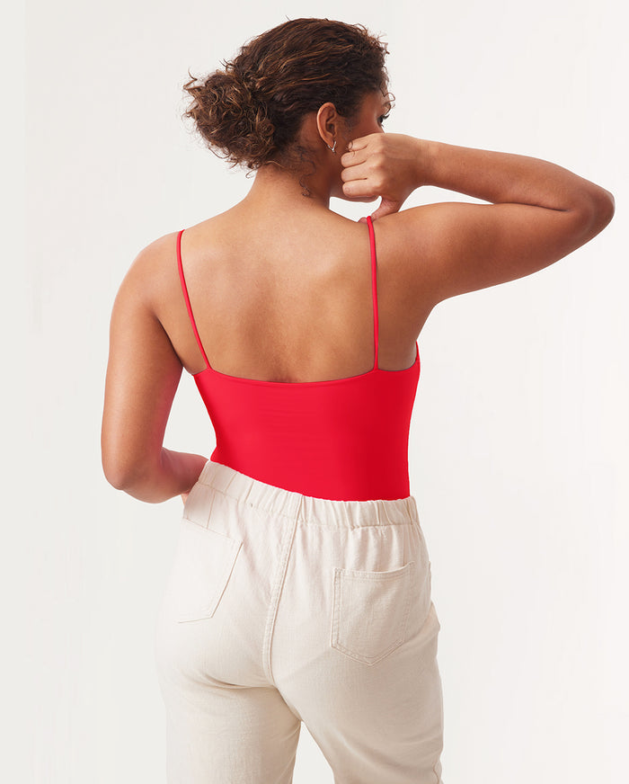Square Neck Cami Bodysuit