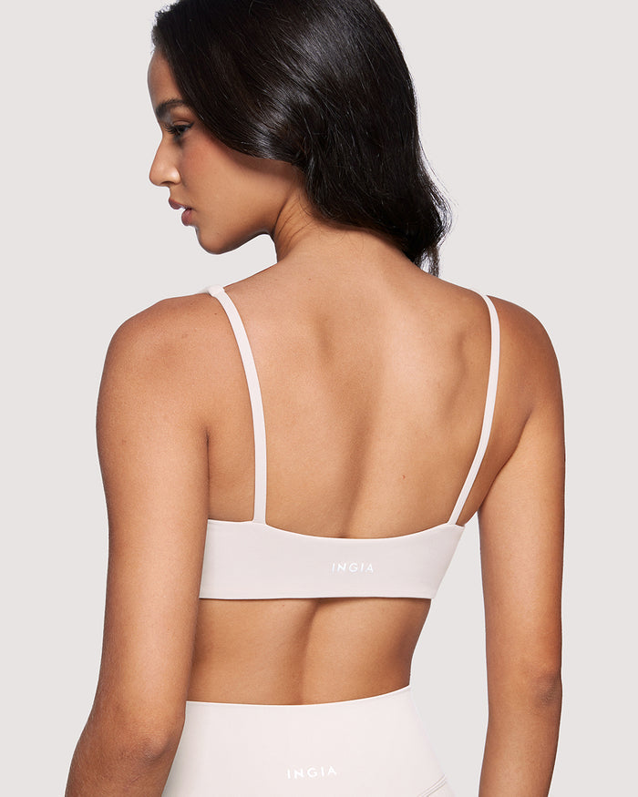 Square Scoop Neck Sports Bra