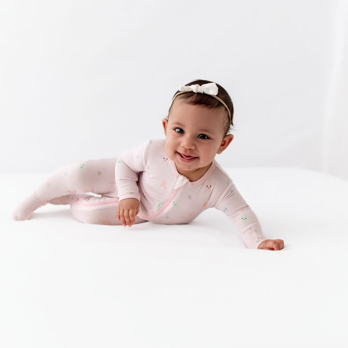 Starfish Zippered Footie