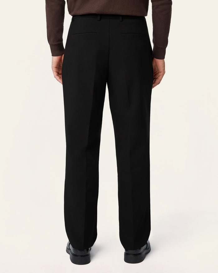 Straight Classic Pants Black