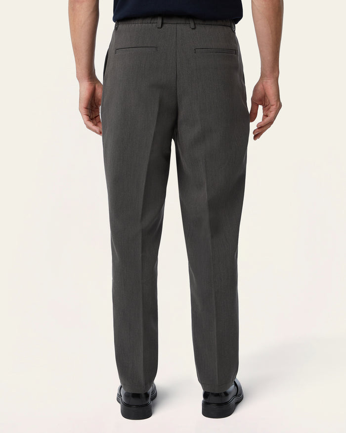 Straight Classic Pants Dark Grey