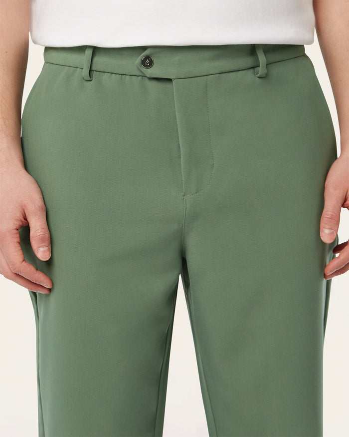 Straight Classic Pants Grass Green