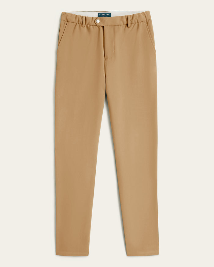 Straight Classic Pants Light Camel