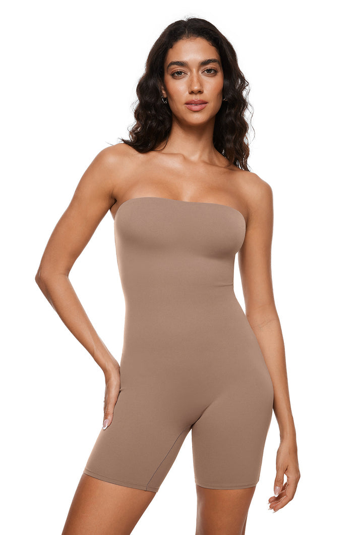 Strapless Romper