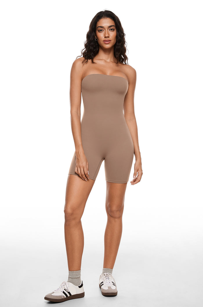 Strapless Romper