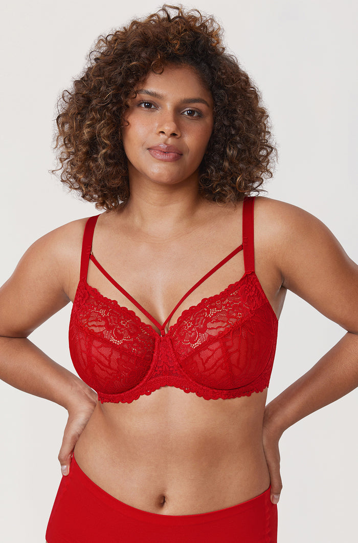Strappy Lace Bra