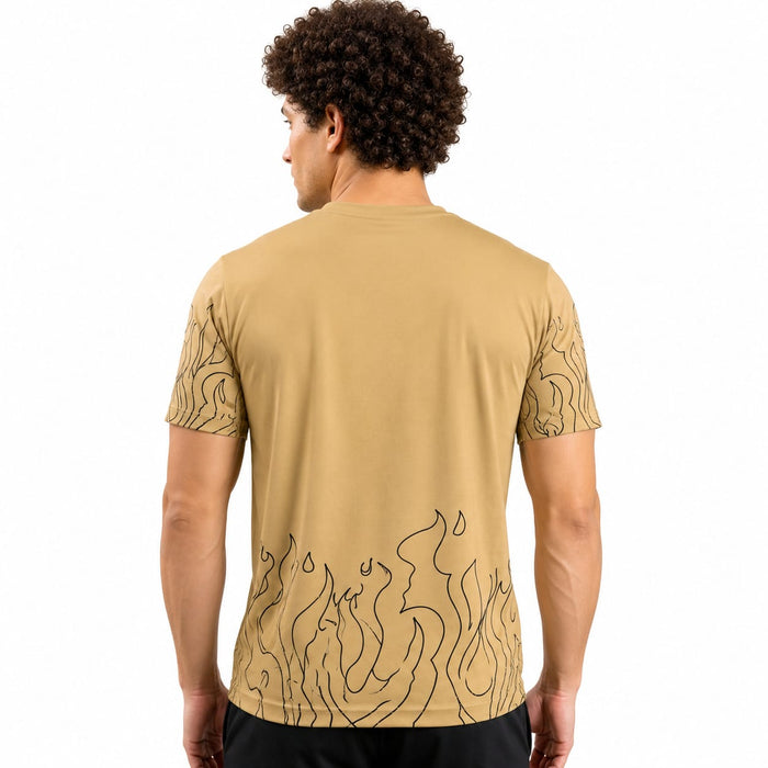 Streettruth Men's Round Neck Printed T-Shirt | Premium Tencel Lycra | Casual Streetwear