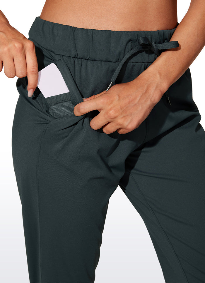 Stretch Drawstring Jogger with Pockets 28''