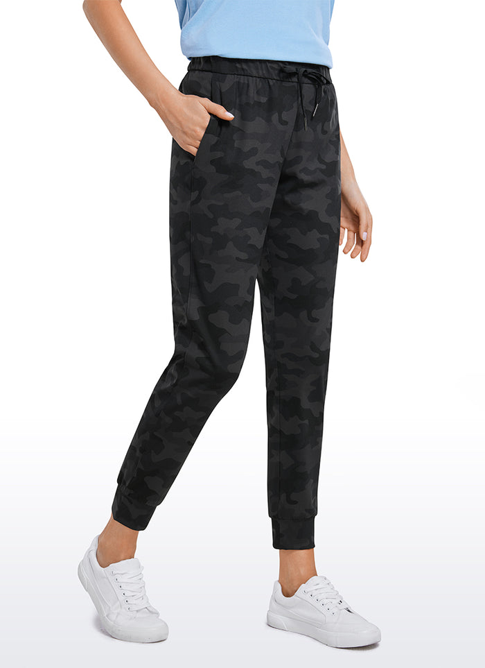 Stretch Drawstring Jogger with Pockets 28''