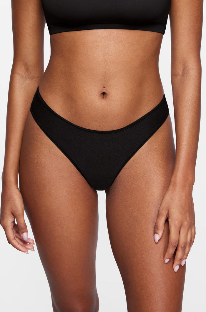 Women's Stretchy Low Rise Thongs 3 Pack Basic 3 (3pack)