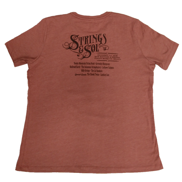 Strings & Sol 2018 Women's Cut Desert Rose T-Shirt